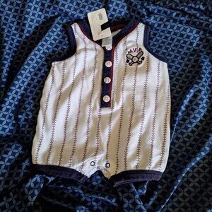 MVP baseball onesie 6 to 9 months